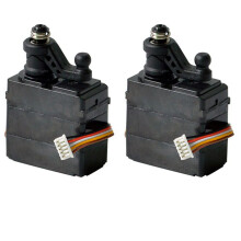 2X 5 Wire Servo 55-ZJ03 for Hosim 9155 9156 Xinlehong 9155 9156 1/12 RC Car Spare Parts