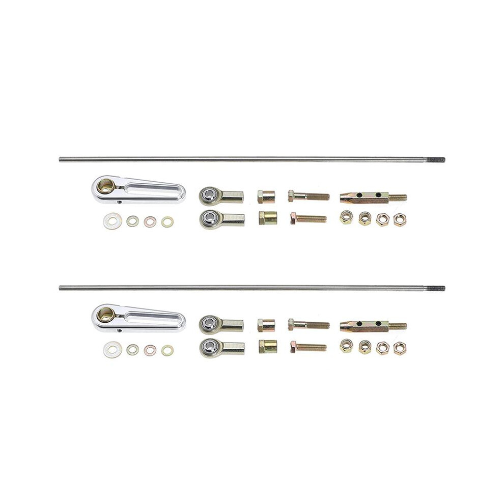 2X Adjustable Column Arm Shift Linkage Kit For Chevy Th-350 Th-400 Th350 Th400 700-R4 700R4 Th200 Th-200 Th200-4R 4L60 6033087236639