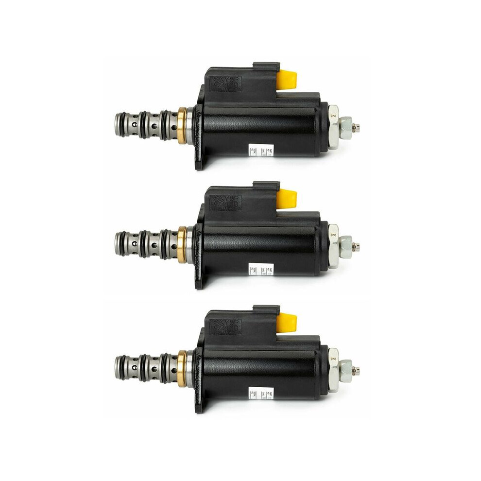 3X 121-1491 Excavator Rotary Solenoid Valve For E320b/C/D 315C 325C 1211491 Kwe5k-31 G24da30 G24db30 Cat 6032056708757