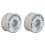 2pcs 305M White PVC Coated Tin Plated Copper Wire Wire-Wrapping 30AWG Cable Roll 1