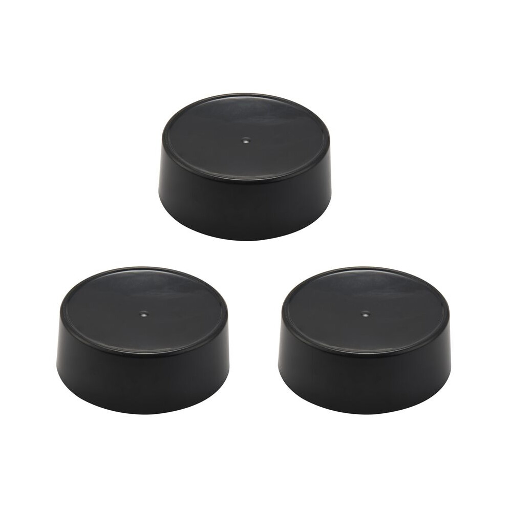 3X Top Electronic Perpetual Motion Rotating Magnetic Gyro Decoration Inception Gyro Desktop Toys Gifts Black/Silver 4714185110398