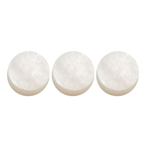 36 Mere Blanche de Perle Luthier Incrustation de Points Marqueur Lateral  6mm
