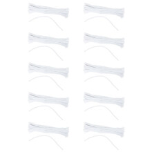 1000 Pcs 30cm Creation Pipe Cleaners, White