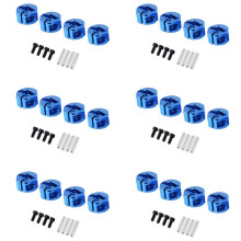 6X RC Metal 7.0 Wheel Hex 12mm Drive with Pin Screw for HSP HPI RC Car