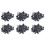 270 Pcs  Power Jack Socket 2.1mm x 5.5mm -Type PCB Mount -005 1