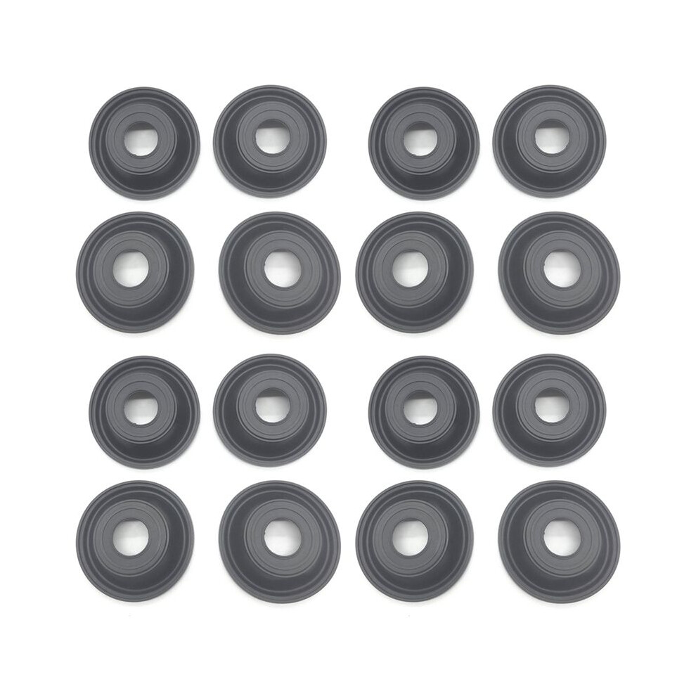 16Pcs For Gsf 600 Gsf600s Gsf600 S Bandit 1996-2003 Motorcycle Carburetor Vacuum Membrane Plunger Diaphragm Black 6032701157237