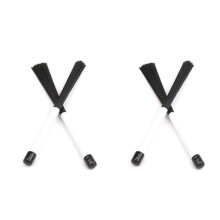 2 Stks Cajon Borstel Telescopische Drum Borstels Nylon Stokken Percussie voor Jazz Stick Drum Musical