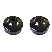 2 Pcs 76 mm x 12 Flutes Oil Filter Wrench Removal Tool for - R1200Gs, R1200R, R1200Rt, R1200S, R1200St, Hp2, K1600Gtl