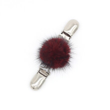 Clip de châle sphère floue à la mode, Clip de collier-Style E