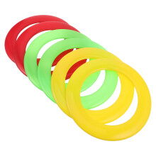24Ud Disco Volador Para Playa Y Patio Colores Surtidos Para Niños