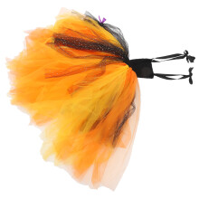 2Szt Tutu Kostiumowy Halloween Pomarańczowa Dziewczęca