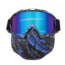 Outdoor Adventure Companion: Windproof Dustproof Goggles, Flexible And Elastic Eco-friendly Soft Sponge, Adjustable Strap For Customizable Fit, Detach