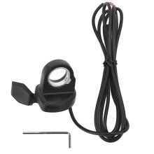 Accélérateur à pouce pour trottinette électrique avec vitesse réglable et haute performance, compatible double face, pour vélos et motos