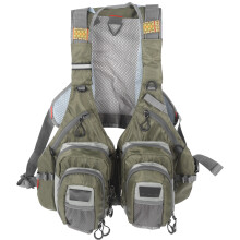 Angler's Oasis: Veelzijdig, ademend mesh-vest voor buitenactiviteiten