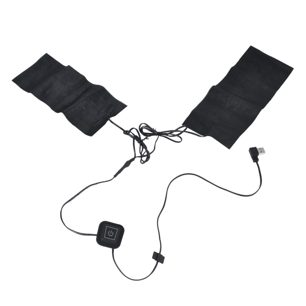 Electric Heating Cloth for Winter Warmth, USB Heating Pad with Adjustable Temperature Waterproof Foldable Heater Pads, Lightweight Portable Cloth Heat