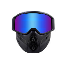 Paintball Mask, Tactical Full Face Protection Anti Fog Lens, Ideal For Skiing Paintball Shooting Cycling Fishing