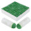 Pool Tips for Billiard Cues, Professional Pool Stick Tips Replacement Set with Enhanced Hitting Performance and Improved Ball Control, Made from Plast 5