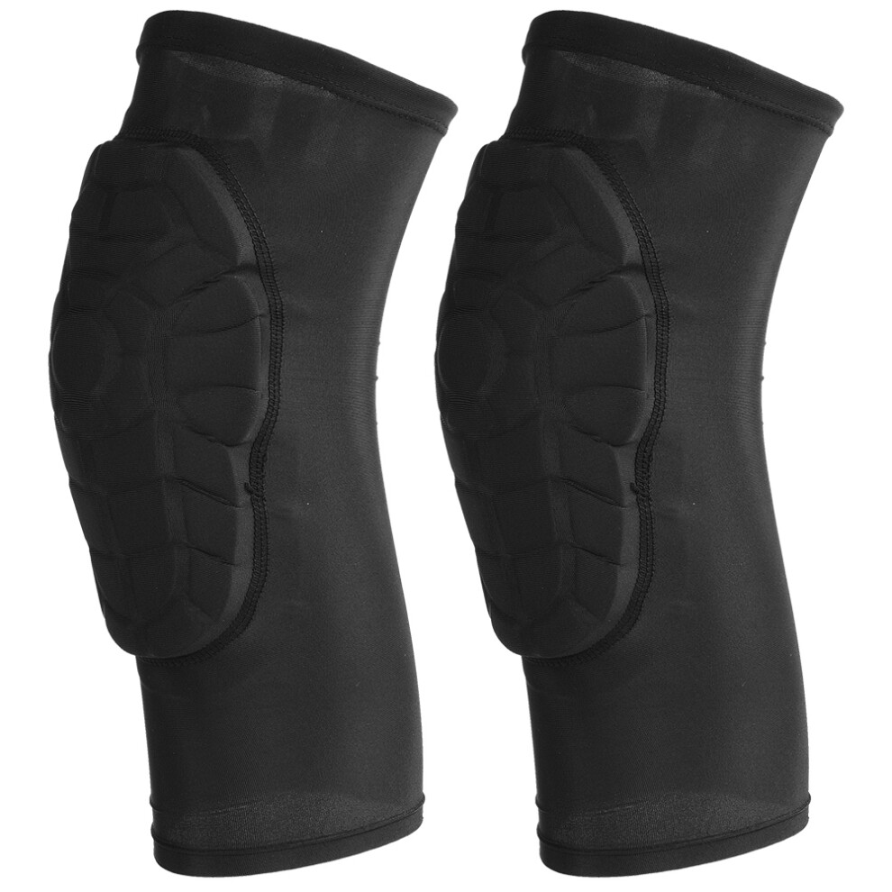 Athletic Knee Support Sleeve, Breathable Comfortable Compression Leg Sleeve With Extra Protection Pef Padding For Basketball Volleyball Football 9463374635260