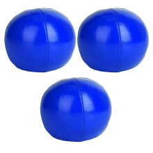 Juggling Ball Set Durability Tear Resisting PU Leather Clown Juggle Balls for Beginner Professionals Kids, Fun Bean Bag Game Safe Material Ideal Gift
