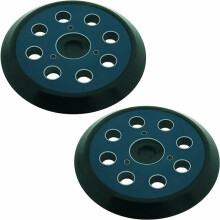 Construction robuste, plateau de rechange universel pour ponceuse orbitale, conception à 8 trous pour une meilleure aspiration des poussières,