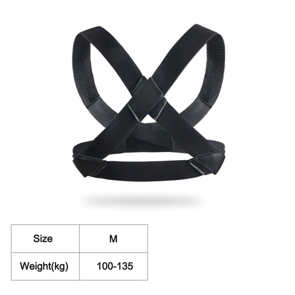 Adjustable Back Brace, Posture Corrector for Women Men, Shoulder Straightener with Breathable Design for Year-Round Comfort, Invisible Under Clothing