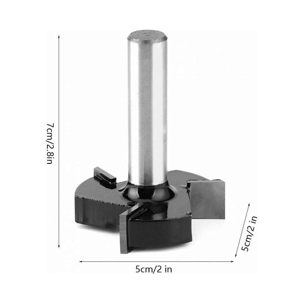 Professional Woodworking Tool, High Efficiency Cnc Spoilboard Surfacing Router Bit With Solid Woods Suitable Design, Intelligent Anti-Kickback 9169997239013