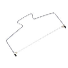 Cake Layering Stainless Steel Cutter, Corrosion Resistant Double Wire For Precise Slicing, Adjustable To Handle Different Cake Depths