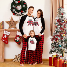 Conjunto de pijama navideño, camisetas de pijama divertidas con diseño humorístico, ropa de dormir suave y resistente al fuego para niños y