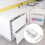 Latch Upgrade Solution, No Handles or Knobs Required, Powerful Magnetic Force for Heavy-Duty Applications, Easy to Install for Wide Range of 7