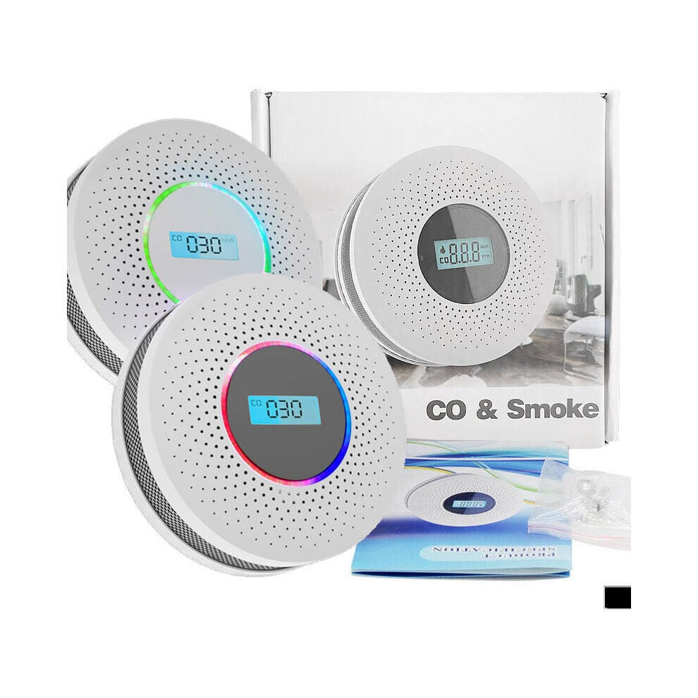 Security Sentinel, Loud Alarm Smoke And Carbon Monoxide Detectors, High Accuracy For Reduced False Alarms 9423501863096