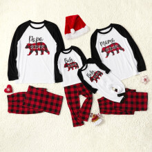 Colección de pijamas festivos, diseño humorístico con tela lavable a máquina, pijamas para niños y adultos resistentes al fuego, ideales para