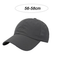 Baseball Cap with Ponytail Opening, Sun Protection Lightweight Sports Hat for Outdoor Activities, Breathable Mesh Side Adjustable Snap Back Design