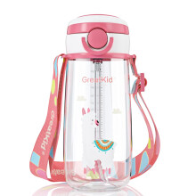 Motivational Quotes Water Bottle, Flip-top Straw with Leak-Proof Locking Lid for Outdoor Activities, Reusable Tritan Bottle with Cute Design for