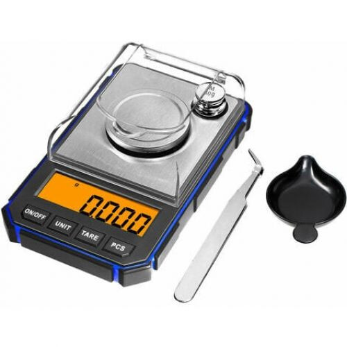 Κλίμακα χιλιοστού 50g/0.001g, Προηγμένος Σχεδιασμός, Μεγάλη Οθόνη LCD για Φάρμακα, 2
