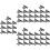 50Ud Clips Negros Para Eliminación De En Paneles Solares 5