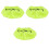 3Ud Cubierta Impermeable Para Verde, Reforzada Y Ajustable 3