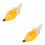 2Ud Gorro Amarillo De Para Cosplay Y Fiestas 6