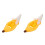 2Ud Gorro Amarillo De Para Cosplay Y Fiestas 5