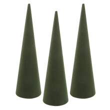 3 Piezas De Espuma Floral Verde Para Y Secas
