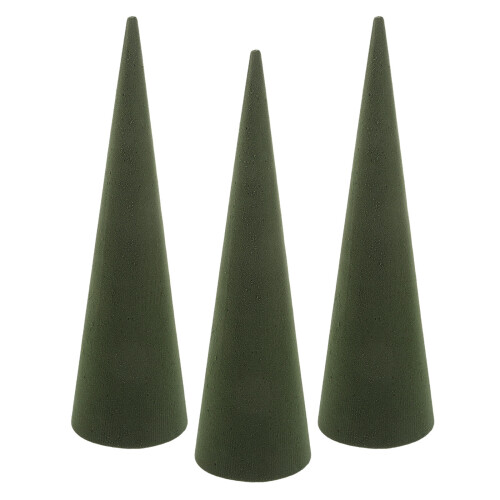 3 Piezas De Espuma Floral Verde Para Y Secas
