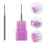 2Pcs Brocas Elétricas De Tungstênio Para Unhas Prata Toque Confortável 7