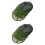 2Ud Red De Pesca Reutilizable Verde Con Para Uso Profesional 7