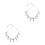 2Ud Ornamental Para Cabello Mujer En Aleación Plateada 10