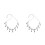2Ud Ornamental Para Cabello Mujer En Aleación Plateada 4