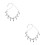 2Ud Ornamental Para Cabello Mujer En Aleación Plateada 9