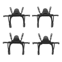 4Ud Clips Para Gafas Con Lentes Polarizadas, Ajuste Seguro Negro