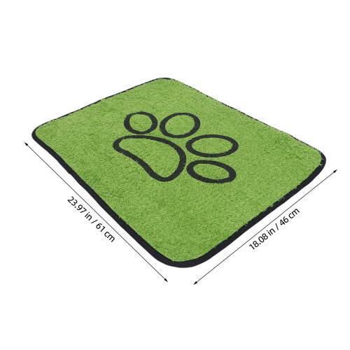 Alfombra Para Pipí De Perro Con Césped Sintético Resistente 1