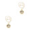 2Ud De Bolsillo Retro Dorado Con Y 5