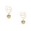 2Ud De Bolsillo Retro Dorado Con Y 6