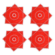 8Ud Pañuelos Para Baile Folklórico Con Anillo Interior